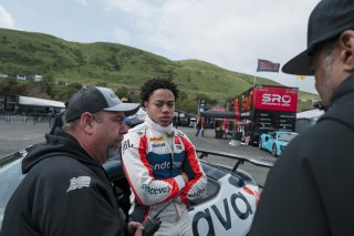 The Toyota GR Cup   in Sonoma, California on Sunday, March 30, 2025.

paddock, Pre-Grid, Round 2 - R2 
13, Westin Workman, Endava, BSI Racing, Toyota GR86

Photo by
&mdash; Swikar Patel / TGRNA | SRO Motorsports Group