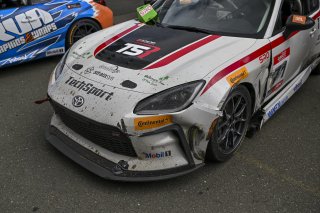 #71 Toyota GR86 of Christian Weir, TechSport Racing, Toyota GR Cup North America, SRO America, Sonoma Raceway, Sonoma, CA March 28-30, 2025
 | Fred Hardy | www.FredHardyPhoto.com for SRO &copy;2025
