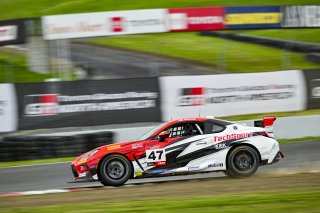 #47 Toyota GR86 of Ayden Kirk, TechSport Racing, Toyota GR Cup North America, SRO America, Sonoma Raceway, Sonoma, CA March 28-30, 2025
 | Fred Hardy | www.FredHardyPhoto.com for SRO &copy;2025