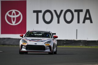#73&nbsp;Toyota GR86 of Mike Lamarra, Precision Racing LA, Toyota GR Cup North America, SRO America, Sonoma Raceway, Sonoma, CA March 28-30, 2025
 | Fred Hardy | www.FredHardyPhoto.com for SRO &copy;2025