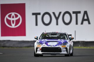 #72 Toyota GR86 of Ethan Goulart, TechSport, Toyota GR Cup North America, SRO America, Sonoma Raceway, Sonoma, CA March 28-30, 2025
 | Fred Hardy | www.FredHardyPhoto.com for SRO &copy;2025