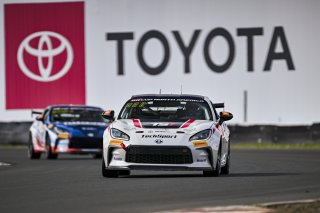 #71 Toyota GR86 of Christian Weir, TechSport Racing, Toyota GR Cup North America, SRO America, Sonoma Raceway, Sonoma, CA March 28-30, 2025
 | Fred Hardy | www.FredHardyPhoto.com for SRO &copy;2025