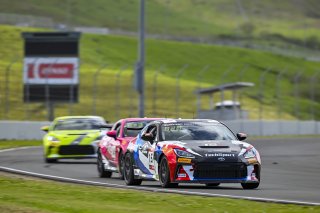 #15 Toyota GR86 of Brett Kowalski, TechSport, Toyota GR Cup North America, SRO America, Sonoma Raceway, Sonoma, CA March 28-30, 2025
 | Fred Hardy | www.FredHardyPhoto.com for SRO &copy;2025