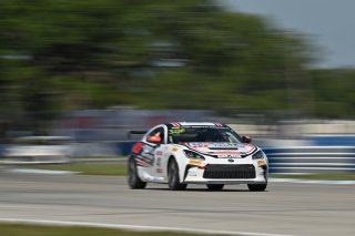 #41 Toyota GR86 of Jenson Sofronas, Copeland Motorsports, Toyota GR Cup North America, SRO America, Sebring International Raceway, Sebring, FL May 15 - 18, 2025
 | Fred Hardy | www.FredHardyPhoto.com for SRO America ©2025