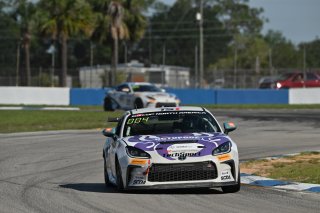 #72 Toyota GR86 of Ethan Goulart, TechSport, Toyota GR Cup North America, SRO America, Sebring International Raceway, Sebring, FL May 15 - 18, 2025
 | Fred Hardy | www.FredHardyPhoto.com for SRO America &copy;2025