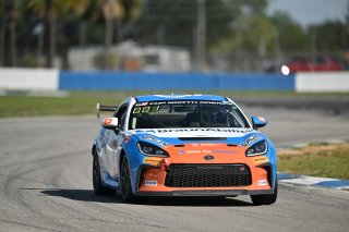 #7 Toyota GR86 of Jaxon Bell, Copeland Motorsports, Toyota GR Cup North America, SRO America, Sebring International Raceway, Sebring, FL May 15 - 18, 2025
 | Fred Hardy | www.FredHardyPhoto.com for SRO America ©2025