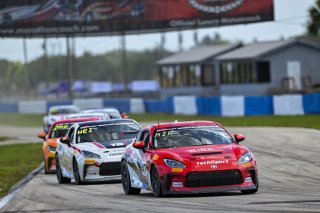 #47 Toyota GR86 of Ayden Kirk, TechSport Racing, Toyota GR Cup North America, SRO America, Sebring International Raceway, Sebring, FL May 15 - 18, 2025
 | Fred Hardy | www.FredHardyPhoto.com for SRO America &copy;2025