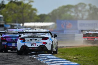 #98 Toyota GR86 of Max Schweid, TechSport, Toyota GR Cup North America, SRO America, Sebring International Raceway, Sebring, FL May 15 - 18, 2025
 | Fred Hardy | www.FredHardyPhoto.com for SRO America &copy;2025