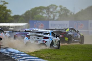 #98 Toyota GR86 of Max Schweid, TechSport, Toyota GR Cup North America, SRO America, Sebring International Raceway, Sebring, FL May 15 - 18, 2025
 | Fred Hardy | www.FredHardyPhoto.com for SRO America &copy;2025