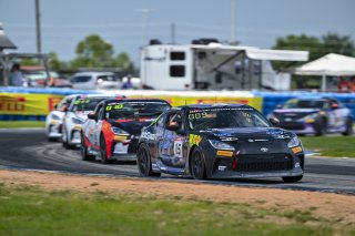 #15 Toyota GR86 of Brett Kowalski, TechSport, Toyota GR Cup North America, SRO America, Sebring International Raceway, Sebring, FL May 15 - 18, 2025
 | Fred Hardy | www.FredHardyPhoto.com for SRO America &copy;2025