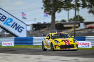 #55&nbsp;Toyota GR86 of Spike Kohlbecker, RVA Graphics Motorsports by Speed Syndicate, Toyota GR Cup North America, SRO America, Sebring International Raceway, Sebring, FL May 15 - 18, 2025
 | Fred Hardy | www.FredHardyPhoto.com for SRO America &copy;2025