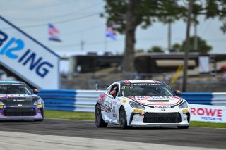 #41 Toyota GR86 of Jenson Sofronas, Copeland Motorsports, Toyota GR Cup North America, SRO America, Sebring International Raceway, Sebring, FL May 15 - 18, 2025
 | Fred Hardy | www.FredHardyPhoto.com for SRO America ©2025