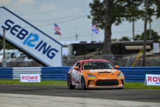#11 Toyota GR86 of Farran Davis, RVA Graphics Motorsports by Speed Syndicate, Toyota GR Cup North America, SRO America, Sebring International Raceway, Sebring, FL May 15 - 18, 2025
 | Fred Hardy | www.FredHardyPhoto.com for SRO America &copy;2025