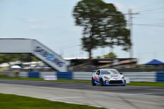 #80 Toyota GR86 of Paityn Feyen, Nitro Motorsports, Toyota GR Cup North America, SRO America, Sebring International Raceway, Sebring, FL May 15 - 18, 2025
 | Fred Hardy | www.FredHardyPhoto.com for SRO America &copy;2025
