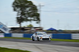 #98 Toyota GR86 of Max Schweid, TechSport, Toyota GR Cup North America, SRO America, Sebring International Raceway, Sebring, FL May 15 - 18, 2025
 | Fred Hardy | www.FredHardyPhoto.com for SRO America &copy;2025