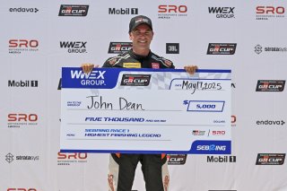 #16 Toyota GR86 of John Dean, Copeland Motorsports, Toyota GR Cup North America, SRO America, Sebring International Raceway, Sebring, FL May 15 - 18, 2025
 | Fred Hardy | www.FredHardyPhoto.com for SRO America ©2025