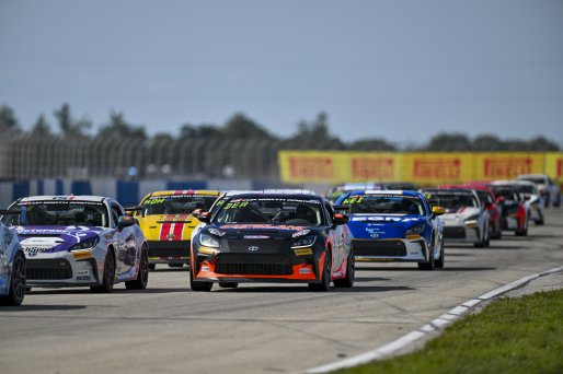 #16 Toyota GR86 of John Dean, Copeland Motorsports, Toyota GR Cup North America, SRO America, Sebring International Raceway, Sebring, FL May 15 - 18, 2025
 | Fred Hardy | www.FredHardyPhoto.com for SRO America ©2025
