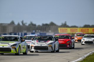 #71 Toyota GR86 of Christian Weir, TechSport Racing, Toyota GR Cup North America, SRO America, Sebring International Raceway, Sebring, FL May 15 - 18, 2025
 | Fred Hardy | www.FredHardyPhoto.com for SRO America &copy;2025