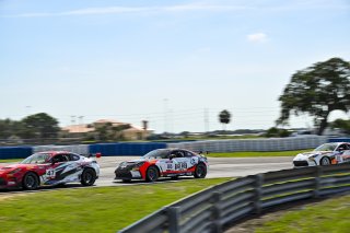 #88 Toyota GR86 of Zach Hollingshead, PT Autosport with Copeland Motorsports, Toyota GR Cup North America, SRO America, Sebring International Raceway, Sebring, FL May 15 - 18, 2025
 | Fred Hardy | www.FredHardyPhoto.com for SRO America &copy;2025