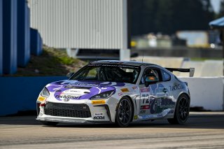#72 Toyota GR86 of Ethan Goulart, TechSport, Toyota GR Cup North America, SRO America, Sebring International Raceway, Sebring, FL May 15 - 18, 2025
 | Fred Hardy | www.FredHardyPhoto.com for SRO America &copy;2025