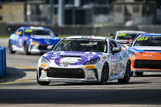 #72 Toyota GR86 of Ethan Goulart, TechSport, Toyota GR Cup North America, SRO America, Sebring International Raceway, Sebring, FL May 15 - 18, 2025
 | Fred Hardy | www.FredHardyPhoto.com for SRO America &copy;2025