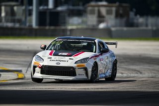#71 Toyota GR86 of Christian Weir, TechSport Racing, Toyota GR Cup North America, SRO America, Sebring International Raceway, Sebring, FL May 15 - 18, 2025
 | Fred Hardy | www.FredHardyPhoto.com for SRO America &copy;2025