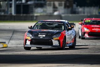 #88 Toyota GR86 of Zach Hollingshead, PT Autosport with Copeland Motorsports, Toyota GR Cup North America, SRO America, Sebring International Raceway, Sebring, FL May 15 - 18, 2025
 | Fred Hardy | www.FredHardyPhoto.com for SRO America &copy;2025
