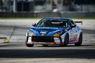 #13 Toyota GR86 of Westin Workman, BSI Racing, Toyota GR Cup North America, SRO America, Sebring International Raceway, Sebring, FL May 15 - 18, 2025
 | Fred Hardy | www.FredHardyPhoto.com for SRO America ©2025