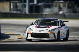 #71 Toyota GR86 of Christian Weir, TechSport Racing, Toyota GR Cup North America, SRO America, Sebring International Raceway, Sebring, FL May 15 - 18, 2025
 | Fred Hardy | www.FredHardyPhoto.com for SRO America &copy;2025