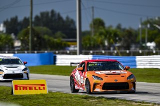 #11 Toyota GR86 of Farran Davis, RVA Graphics Motorsports by Speed Syndicate, Toyota GR Cup North America, SRO America, Sebring International Raceway, Sebring, FL May 15 - 18, 2025
 | Fred Hardy | www.FredHardyPhoto.com for SRO America &copy;2025