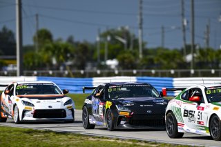 #15 Toyota GR86 of Brett Kowalski, TechSport, Toyota GR Cup North America, SRO America, Sebring International Raceway, Sebring, FL May 15 - 18, 2025
 | Fred Hardy | www.FredHardyPhoto.com for SRO America &copy;2025