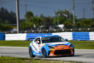 #7 Toyota GR86 of Jaxon Bell, Copeland Motorsports, Toyota GR Cup North America, SRO America, Sebring International Raceway, Sebring, FL May 15 - 18, 2025
 | Fred Hardy | www.FredHardyPhoto.com for SRO America ©2025