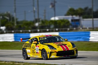 #55&nbsp;Toyota GR86 of Spike Kohlbecker, RVA Graphics Motorsports by Speed Syndicate, Toyota GR Cup North America, SRO America, Sebring International Raceway, Sebring, FL May 15 - 18, 2025
 | Fred Hardy | www.FredHardyPhoto.com for SRO America &copy;2025