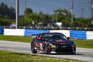 #03 Toyota GR86 of Karl Forman, Precision Racing LA, Toyota GR Cup North America, SRO America, Sebring International Raceway, Sebring, FL May 15 - 18, 2025
 | Fred Hardy | www.FredHardyPhoto.com for SRO America &copy;2025