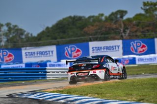 #88 Toyota GR86 of Zach Hollingshead, PT Autosport with Copeland Motorsports, Toyota GR Cup North America, SRO America, Sebring International Raceway, Sebring, FL May 15 - 18, 2025
 | Fred Hardy | www.FredHardyPhoto.com for SRO America &copy;2025