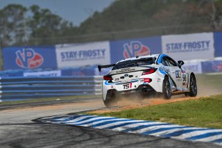 #98 Toyota GR86 of Max Schweid, TechSport, Toyota GR Cup North America, SRO America, Sebring International Raceway, Sebring, FL May 15 - 18, 2025
 | Fred Hardy | www.FredHardyPhoto.com for SRO America &copy;2025