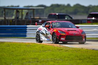 #47 Toyota GR86 of Ayden Kirk, TechSport Racing, Toyota GR Cup North America, SRO America, Sebring International Raceway, Sebring, FL May 15 - 18, 2025
 | Fred Hardy | www.FredHardyPhoto.com for SRO America &copy;2025