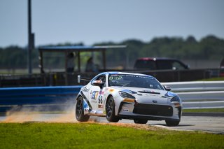 #98 Toyota GR86 of Max Schweid, TechSport, Toyota GR Cup North America, SRO America, Sebring International Raceway, Sebring, FL May 15 - 18, 2025
 | Fred Hardy | www.FredHardyPhoto.com for SRO America ©2025