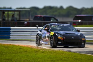 #15 Toyota GR86 of Brett Kowalski, TechSport, Toyota GR Cup North America, SRO America, Sebring International Raceway, Sebring, FL May 15 - 18, 2025
 | Fred Hardy | www.FredHardyPhoto.com for SRO America ©2025