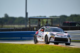 #41 Toyota GR86 of Jenson Sofronas, Copeland Motorsports, Toyota GR Cup North America, SRO America, Sebring International Raceway, Sebring, FL May 15 - 18, 2025
 | Fred Hardy | www.FredHardyPhoto.com for SRO America ©2025
