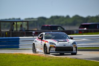 #71 Toyota GR86 of Christian Weir, TechSport Racing, Toyota GR Cup North America, SRO America, Sebring International Raceway, Sebring, FL May 15 - 18, 2025
 | Fred Hardy | www.FredHardyPhoto.com for SRO America ©2025