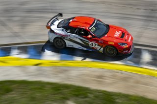 #47 Toyota GR86 of Ayden Kirk, TechSport Racing, Toyota GR Cup North America, SRO America, Sebring International Raceway, Sebring, FL May 15 - 18, 2025
 | Fred Hardy | www.FredHardyPhoto.com for SRO America &copy;2025