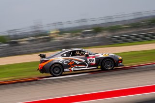 The \GRCup\   in \Circuit of The Americas#1\, \Circuit of The Americas#2\ on Friday, April 25, 2025.

Practice, Practice - P2 
89, Livio Galanti, Eagles Canyon Racing Powered by Fast Track, Eagles Canyon Raceway, Toyota GR86

Photo by
— James Armas | SRO Motorsports Group