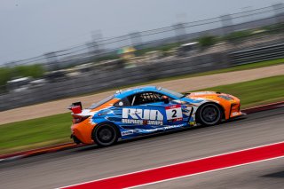The \GRCup\   in \Circuit of The Americas#1\, \Circuit of The Americas#2\ on Friday, April 25, 2025.

Practice, Practice - P2 
2, Will Robusto, RVA Graphics Motorsports by Speed Syndicate, RVA Graphics and Wraps, Woodfin, Vortex Metals, Toyota GR86

Photo | SRO Motorsports Group