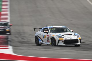 #93 Toyota GR86 of Max Schweid, TechSport, Toyota GR Cup North America, SRO America, Circuit of the Americas, Austin, TX April 25 -27, 2025
 | Fred Hardy | www.FredHardyPhoto.com  &copy;2025
