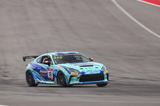 #18 Toyota GR86 of Rutledge Wood, Precision Racing LA, Toyota GR Cup North America, SRO America, Circuit of the Americas, Austin, TX April 25 -27, 2025
 | Fred Hardy | www.FredHardyPhoto.com  &copy;2025