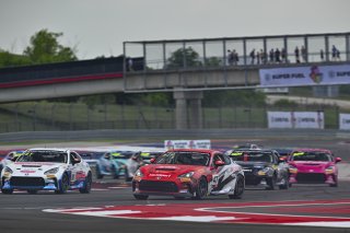 #47 Toyota GR86 of Ayden Kirk, TechSport Racing, Toyota GR Cup North America, SRO America, Circuit of the Americas, Austin, TX April 25 -27, 2025
 | Fred Hardy | www.FredHardyPhoto.com  &copy;2025
