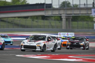 #71 Toyota GR86 of Christian Weir, TechSport Racing, Toyota GR Cup North America, SRO America, Circuit of the Americas, Austin, TX April 25 -27, 2025
 | Fred Hardy | www.FredHardyPhoto.com  &copy;2025