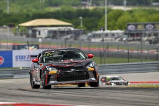 #03 Toyota GR86 of Karl Forman, Precision Racing LA, Toyota GR Cup North America, SRO America, Circuit of the Americas, Austin, TX April 25 -27, 2025
 | Fred Hardy | www.FredHardyPhoto.com  &copy;2025