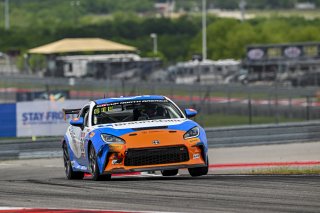 #86 Toyota GR86 of Andrew Gilleland, Eagles Canyon Racing Powered by Fast Track, Toyota GR Cup North America, SRO America, Circuit of the Americas, Austin, TX April 25 -27, 2025
 | Fred Hardy | www.FredHardyPhoto.com  &copy;2025